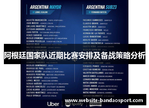 阿根廷国家队近期比赛安排及备战策略分析